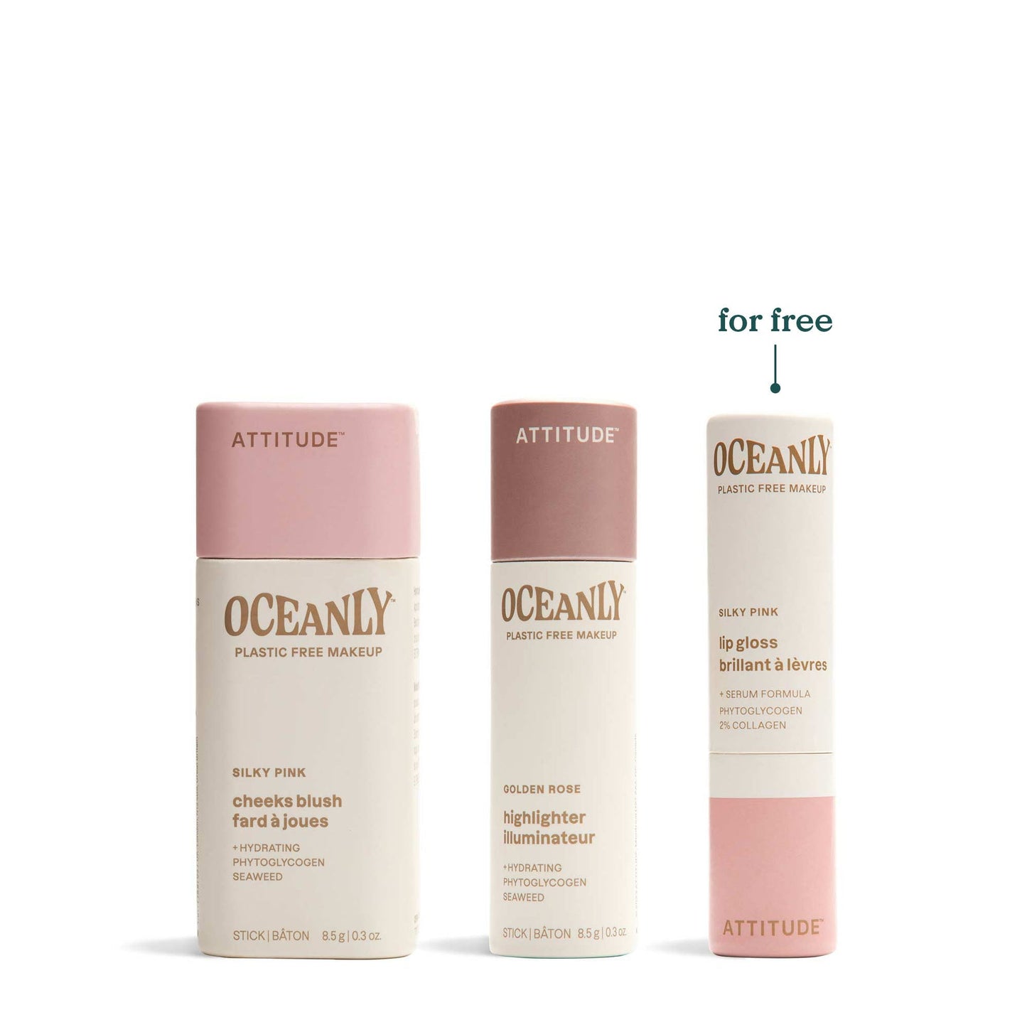 Silky Pink Makeup Set : Oceanly – Makeup