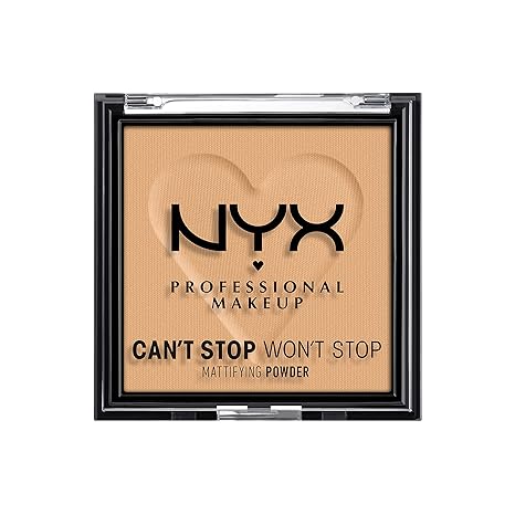 NYX Professional Makeup Can't Stop Won't Stop Mattifying Powder - Gold - 6 gms