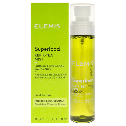 Superfood Kefir-Tea Hydrating Mist by Elemis for Women - 3.3 oz Mist